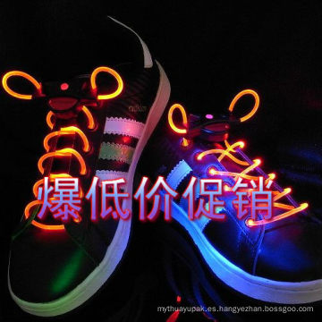 Cordón del zapato de destello del LED con precio competitivo